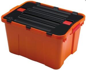 Úložný box Heidrun HDR1645, DRAGON, 34l, oranžový