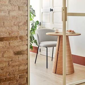 Dřevěný kulatý jídelní stůl Teulat Cep 65 cm