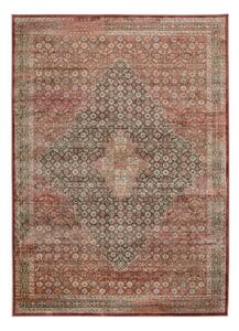 Červený koberec z viskózy Universal Rust, 120 x 170 cm