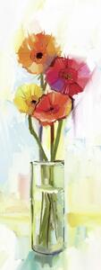 OBRAZ NA PLÁTNĚ, květiny, 30/80 cm Euroart - Obrazy na plátně