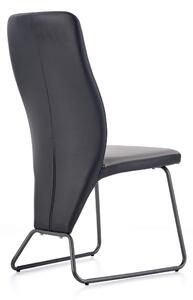 Jídelní židle Marta, šedá / černá
