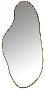 Zlaté závěsné zrcadlo Richmond Alton 183 x 85 cm