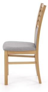 Jídelní židle Gerard 3, šedá / dub medový