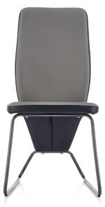 Jídelní židle Marta, šedá / černá