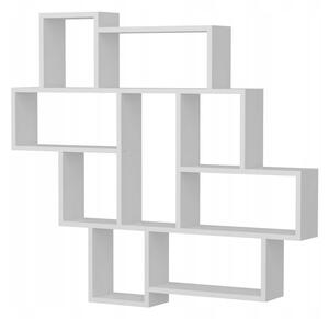 Police z dřevotřísky Hanah Home 115,5 x 15 cm bílá