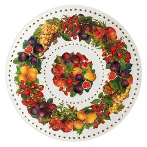 Servírovací talíř 27 cm LE PRIMIZIE BRANDANI (barva - barevná,ovoce)