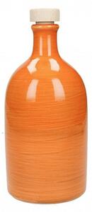 Láhev na olivový olej 500 ml Artiginale oranžová BRANDANI (barva - oranžová)