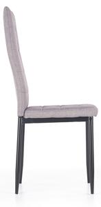 Jídelní židle Havana, šedá / černá