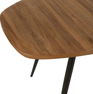 Hnědý dřevěný jídelní stůl J-line Tooky 200 x 90 cm