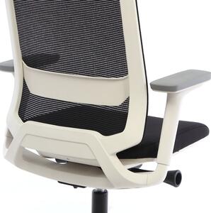 Kancelářská židle Start, černá / bílá