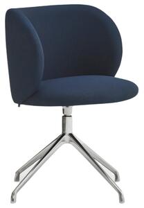 Modrá čalouněná konferenční židle Teulat Mogi II