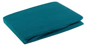 ELASTICKÉ JERSEY PROSTĚRADLO 200X220 CM, VÝŠKA 30 CM TYRKYSOVÁ