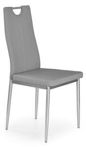 Jídelní židle Coreon, šedá / stříbrná