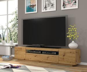TV stolek AURA 200 | dub artisan Variant: bez LED osvětlení