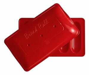 Forma na pečení 5 mini baget, červená granátová 39 x 23 cm Emile Henry (Barva-červená granátová)