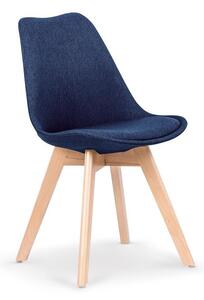 Jídelní židle Erich, modrá / buk