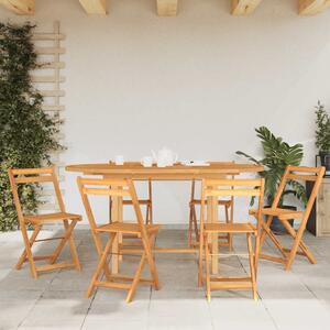 Rozkládací zahradní stůl 110–160x80x75 cm masivní teakové dřevo
