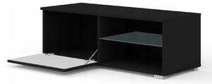 BIM Televizní stolek MONA 100 cm černý lesk