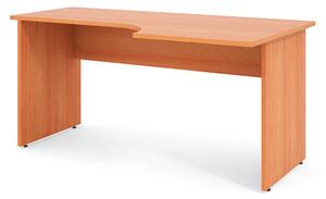 Ergonomický stůl Impress 160 x 90 cm, pravý, hruška