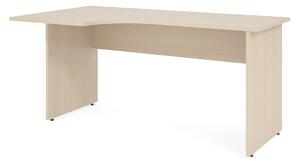 Ergonomický stůl Impress 160 x 90 cm, levý, javor