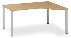 Ergonomický stůl ProOffice B 180 x 120 cm, pravý, buk