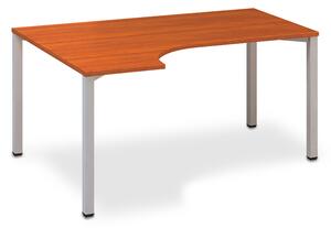 Ergonomický stůl ProOffice B 180 x 120 cm, levý, třešeň