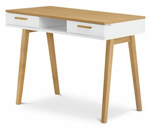 KONSIMO Psací stůl FRISK dub bílý 100 x 75 x 48 cm