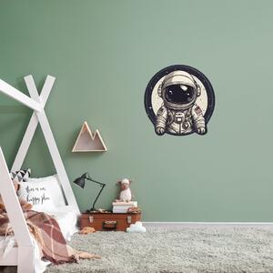 PIPPER. Kruhová samolepka na zeď "Astronaut" Velikost: 60cm