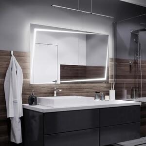 Koupelnové zrcadlo s LED podsvětlením BERLIN šířka: 40 cm, výška: 50 cm
