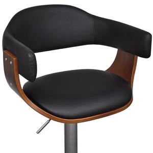 Barové stoličky Lisaugi - 2 ks - výškově nastavitelné | umělá kůže