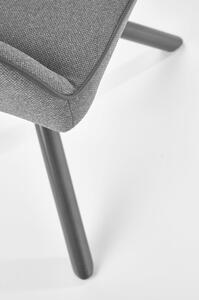 Jídelní židle Varian, šedá / černá