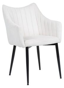 Jídelní židle Monte, bílá / černá