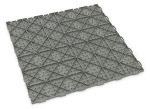 Plastová dlažba Linea Marte 56,3 x 56,3 x 1,3 cm, světle šedá