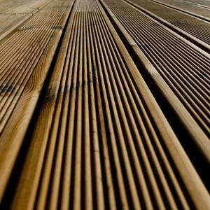 Dřevěná dlažba Linea CombiWood 40 x 118 x 6,5 cm, přírodní dřevo