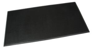 Gumová čisticí rohož Rubber Brush 90 x 180 x 1,2 cm, černá