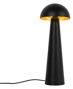 Venkovní stojací lampa černá 65 cm včetně LED - Mushroom