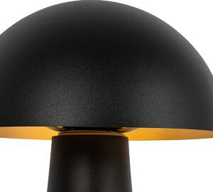 Venkovní stojací lampa černá 65 cm - Houba