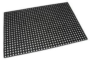 Gumová čisticí rohož Honeycomb 100 x 150 x 1,6 cm, černá