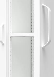 Bílá kovová šatní skříň 90x185 cm Mission District - Støraa