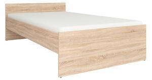Jednolůžková postel 120 cm BRW Nepo Plus 10 (dub sonoma)