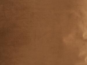 Polštář čtvercový sametový 40 cm Cushion Tender hnědý Present Time (Barva- koňakově hnědá)