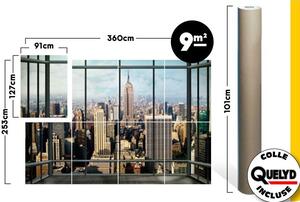 1Wall fototapeta New York Times square s taxíky 360x253 cm