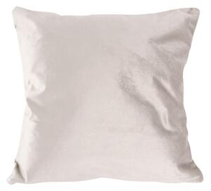 Polštář čtvercový sametový 40 cm Cushion Tender světle šedý Present Time (Barva- světle šedá)