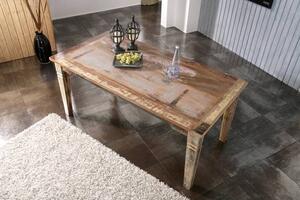 OLDTIME Jídelní stůl Classic 80x90 cm, staré dřevo