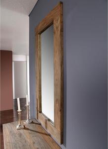 GREY WOOD Zrcadlo 60x115 cm, masivní indický palisandr