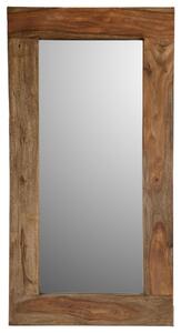 GREY WOOD Zrcadlo 60x115 cm, masivní indický palisandr