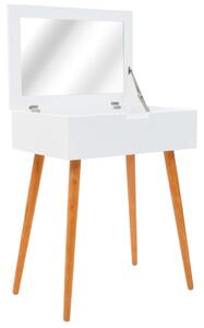 Toaletní stolek se zrcadlem - MDF | 60x40x75 cm