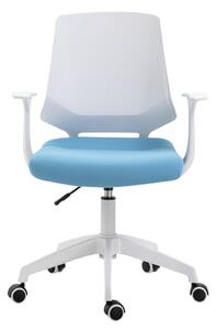 OTOČNÁ ŽIDLE PRO MLADÉ, mikrovlákno, modrá Carryhome - Dětské otočné židle