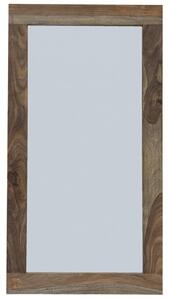 GREY WOOD Zrcadlo 130x70 cm, masivní indický palisandr