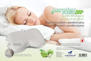 VISCOPUR Anti-alergický polštář VISCOPUR® PUROTEX PROBIOTICS 40X60cm
